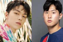 세븐틴 버논과 PSG 이강인의 사진